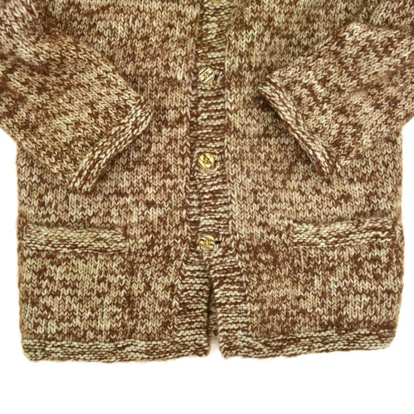 60's~ OLD HOMEMADE LONG SWEATER...