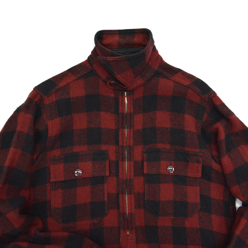 1930s Montgomery Ward Chin Strap Half-Zip Wool Shirt ...15