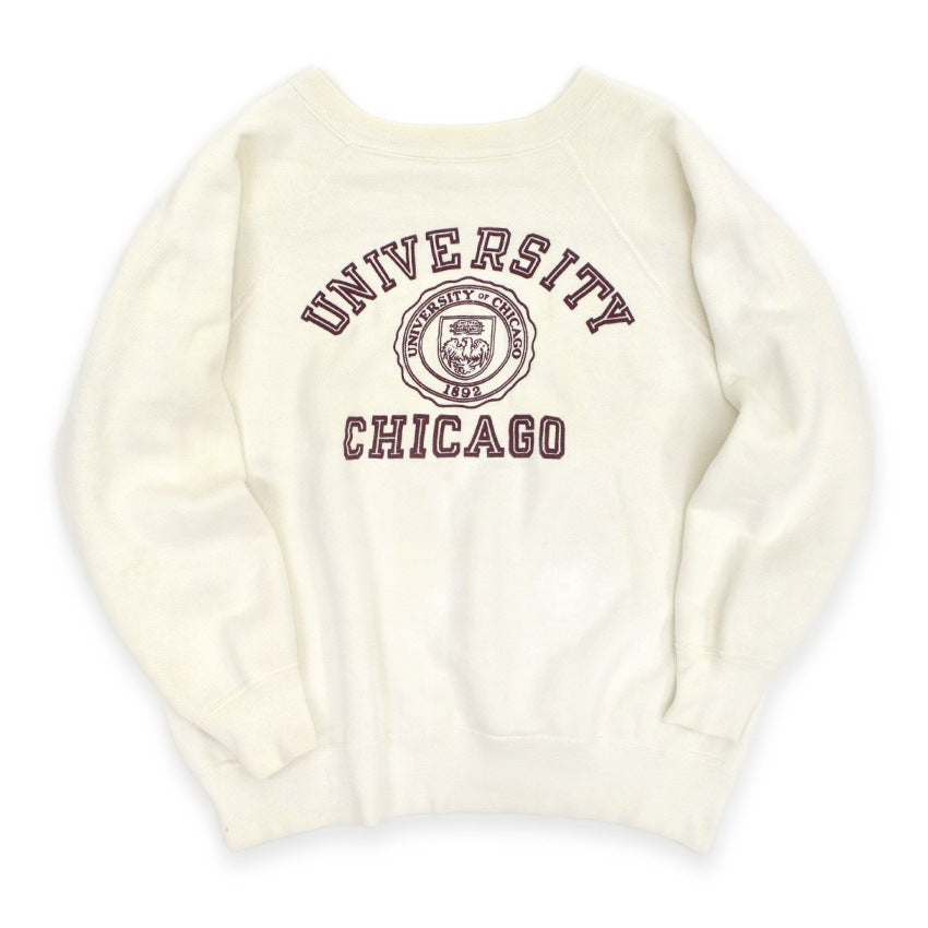 60's Champion University Chicago Run Tag Sweatshirt... L