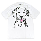 90's Deadstock ONEITA DALMATIAN DOG T-SHIRT...L