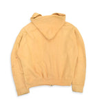 60's Faded Color Sweat Zip Up Hoodie with Separate Pockets...