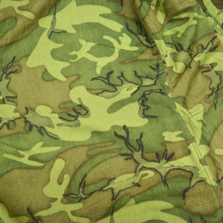 1960's Deadstock USARMY ERDL NON RIP JUNGLE FATIGUE JACKET... SL