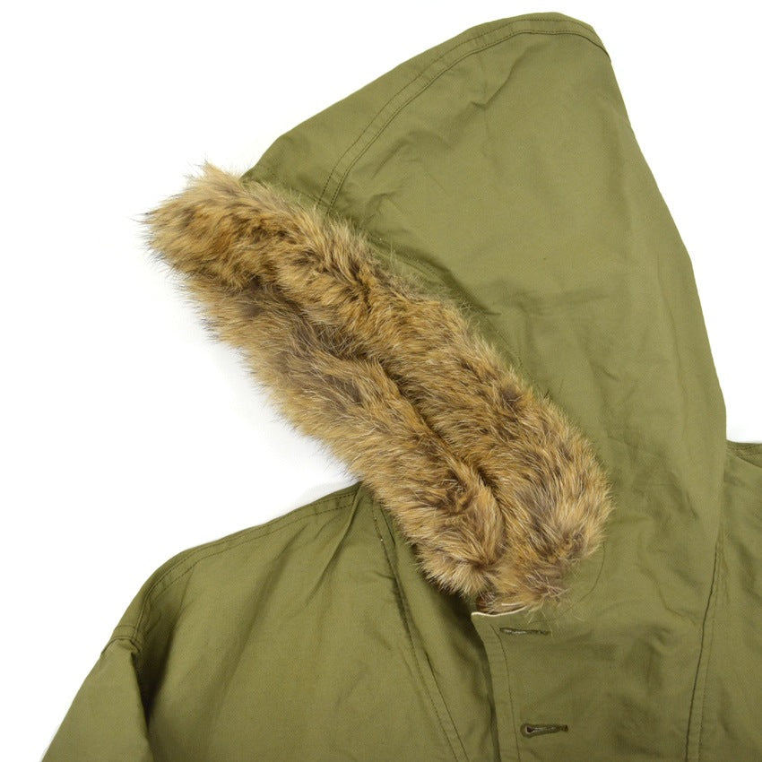 1940's DEADSTOCK USARMY WW2 PARKA, SKI, REVERSIBLE FUR TRIMMED... M