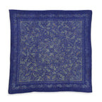 1940's~ OLD PAISLEY BANDANA NAVY both ears...