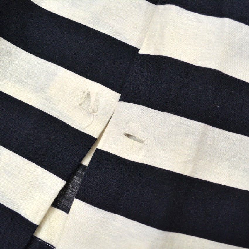 1950's VARSITY JAIL BIRDS STRIPES COSTUME SHIRT ... M