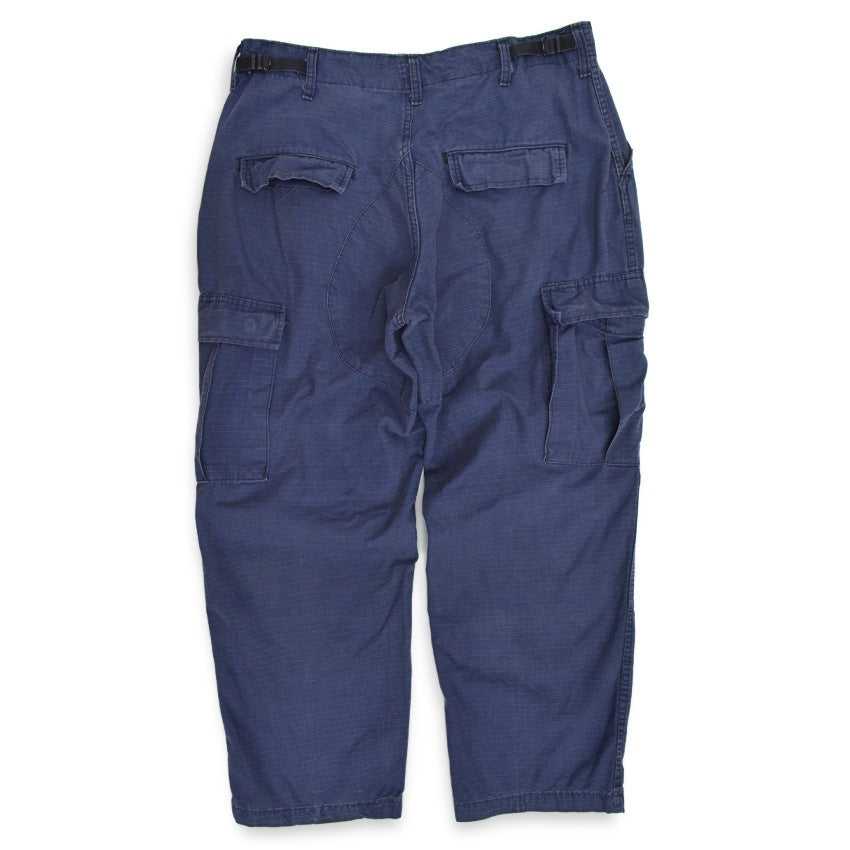 1980's CAMO Distributors Jungle Fatigue Pants Navy... MS