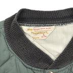 1960's~ TOWNCRAFT QUILTING JACKET... L