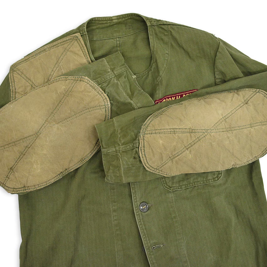 1950's USMC KOREAN WAR HBT SHOOTING JACKET...