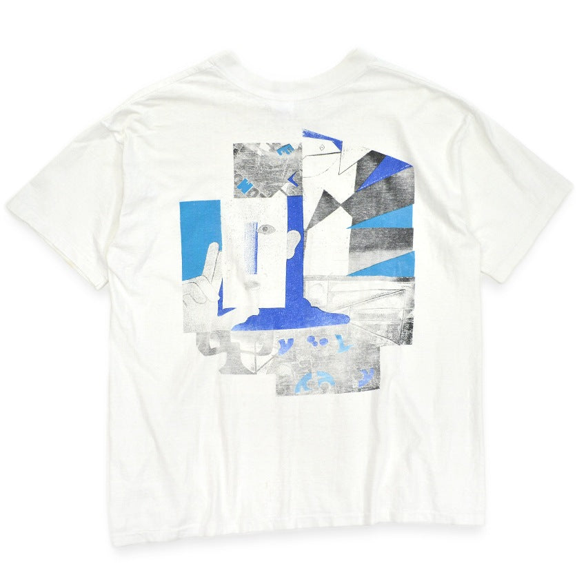 ~1990's Jantzen MONOLITH FACE ART T-SHIRT... L/XL