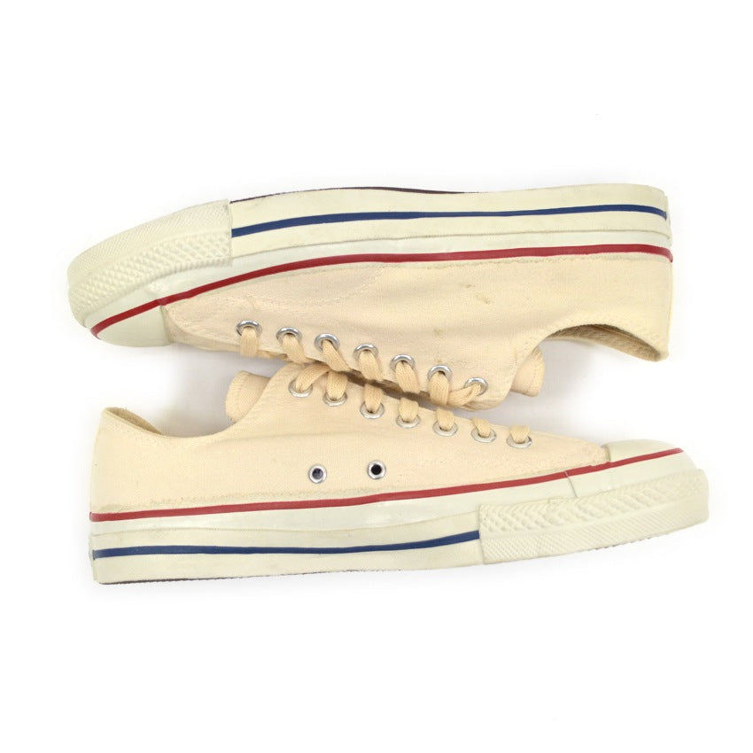 1970's Deadstock CONVERSE ALLSTAR OX WHITE CANVAS... 9