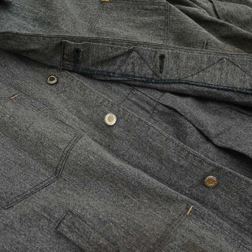 ~1940's UNIVERSAL UNIFORM CO. COVERT MECHANIC COAT & HATS...