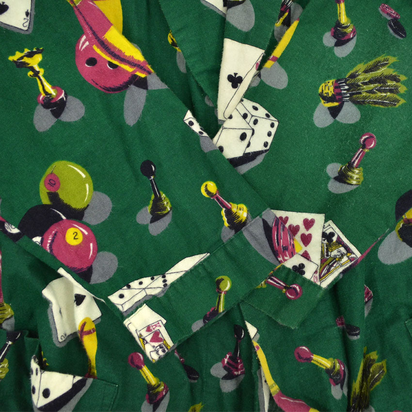 1990's SHADOW BOXER Gambling Robe ... XL