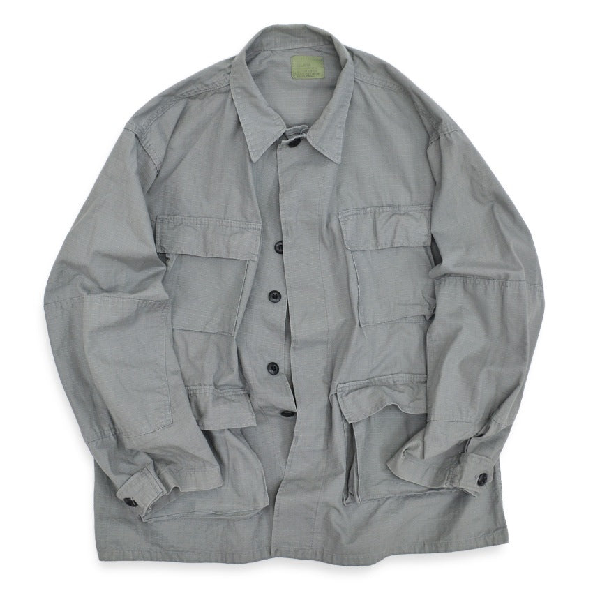 1980's ATLANCO Private BDU JACKET PEWTER GRAY... LR