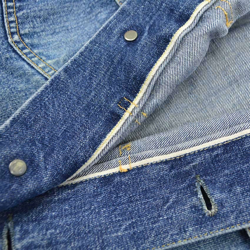 1950's LEVI'S 507XX DENIM JACKET BLEACHED...
