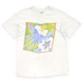 1990's Hanes BEEFY-T BOTANICAL ART T-SHIRT... L