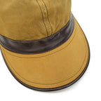 1960's LLBEAN HUNTING LEATHER BAND CAP...