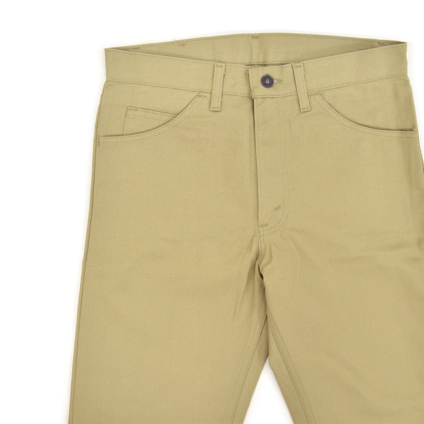 1980's Deadstock Levi's 505 KAHKI TWILL PANTS... W31 L34
