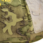 ~1970's USMC VIETNAM WAR SKULL EMBROIDERY TOUR JACKET...