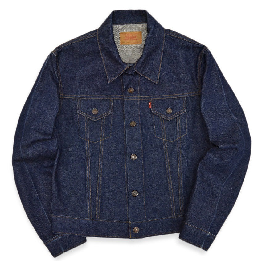 1970's~ Levi's 70506 DENIM JACKET TWO POCKET NO WASH Rare item... 42