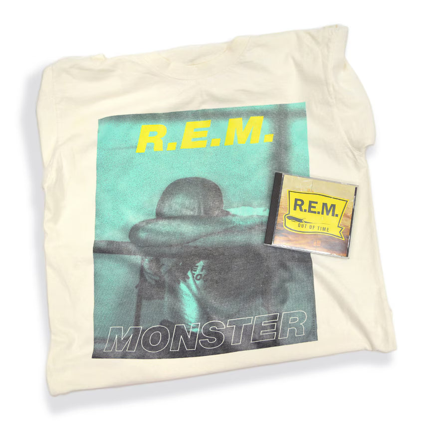 1990's NICEMAN R.E.M. MONSTER TOUR T-SHIRT ... L