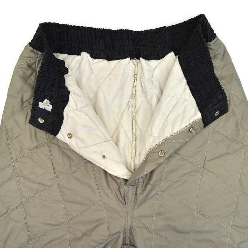 1950's~ DEADSTOCK BRENT QUILTING JACKET & PANTS... LARGE