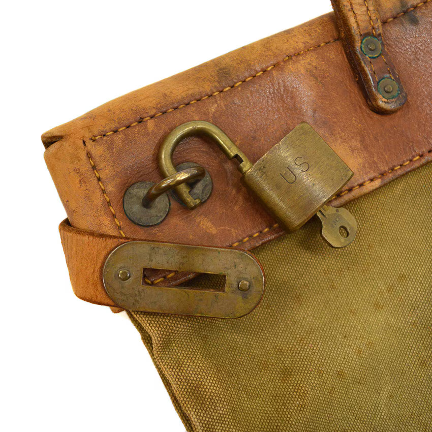 1940's U.S.ARMY WW2 U.S. MAIL BAG 1st TYPE ...