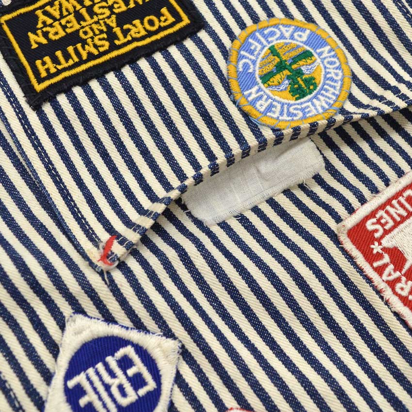 〜1950's EXPRESS STRIPE RAILROAD MEMORIAL ENGINEERS JACKET ...
