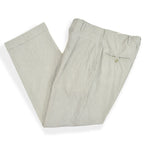 1960's GREEN PIN STRIPE ALL COTTON SLACKS...