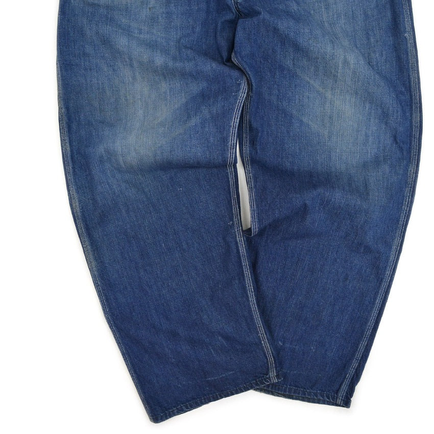 1950's~ AUTO BRAND DENIM PAINTER PANTS... W36 L29