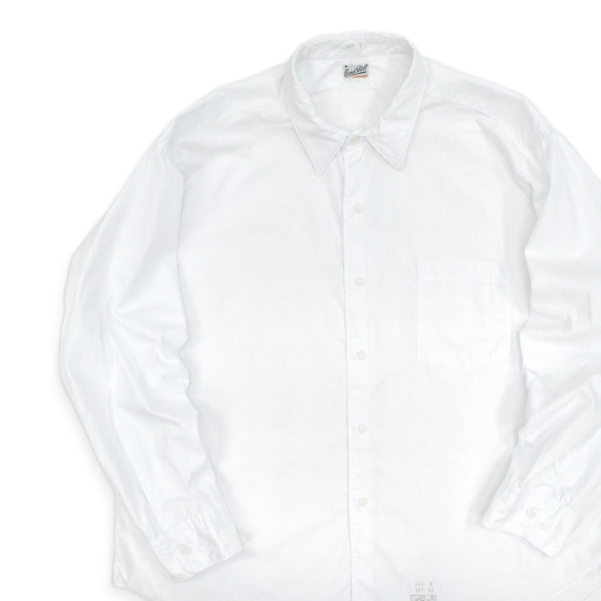 1950's〜 DEADSTOCK BOND STREET OXFORD COTTON WHITE SHIRT ... 161/2