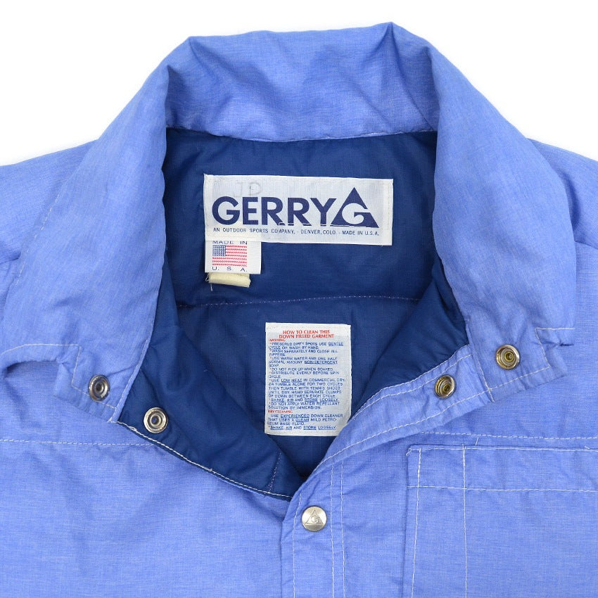 ~1980's GERRY GOOSE DOWN SHIRT... LARGE