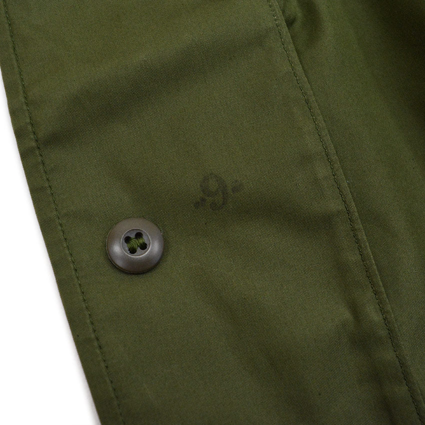1970s Deadstock US Army Parka, Men's, M-65, Aluminum Zipper... X-Small
