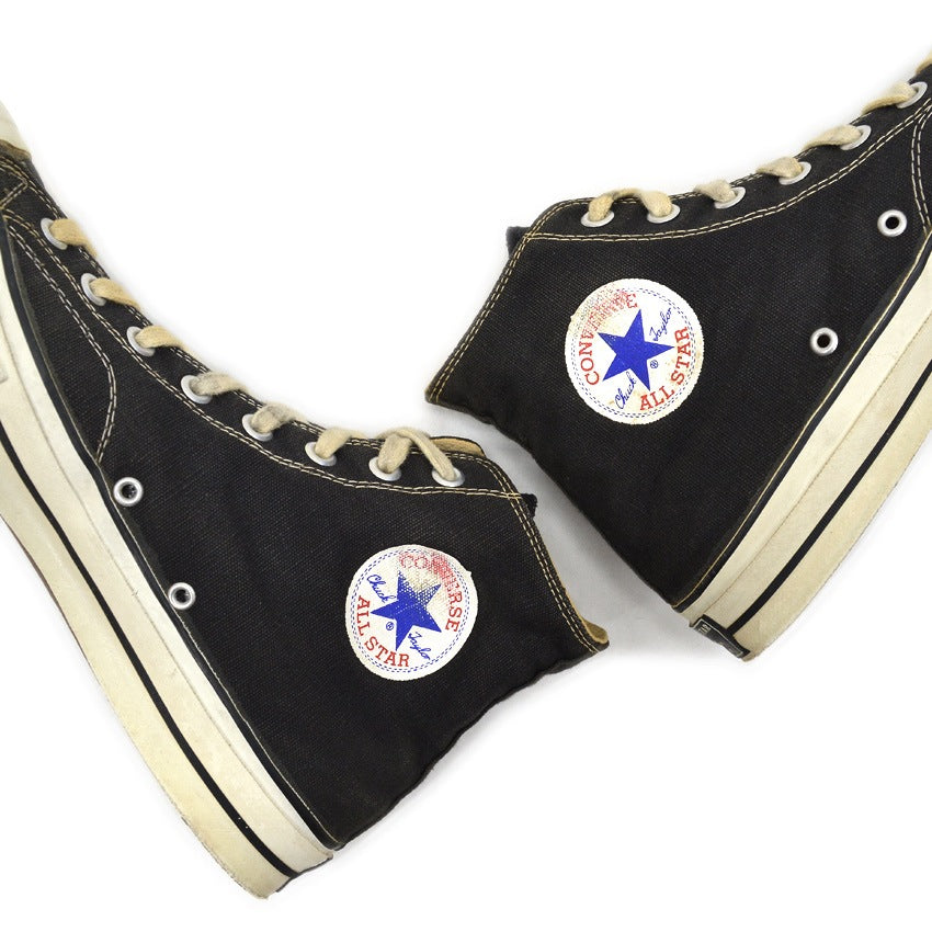 1960's CONVERSE CHUCK TAYLOR HI BLACK 三ツ星  ... 10 1/2