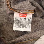 1990's~ Levi's 501 BROWN DENIM PANTS MEXICO... W33 L30