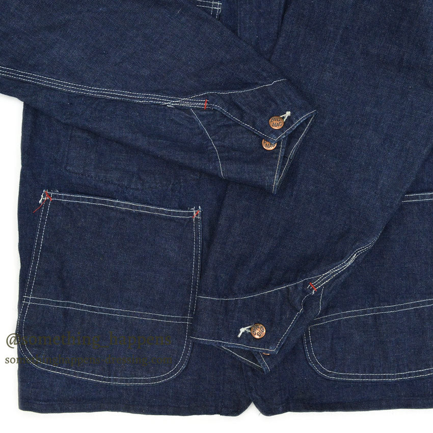 〜1960's BIGMAC DENIM COVERALL DARK ... Fits like 36