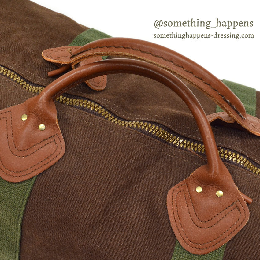 1980's DEADSTOCK LLBEAN DUFFLE BAG WITH ORIGINAL STRAP...