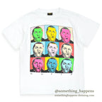 1990's CHANGES CURLY Andy Warhol PRINT T-SHIRT ... L