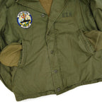 1940's U.S.NAVY N-4 JACKET SQUADRON PATCHES ... Fits like 40