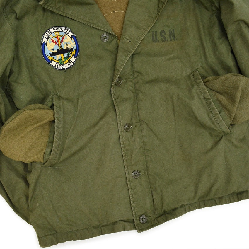 1940's U.S.NAVY N-4 JACKET SQUADRON PATCHES ... Fits like 40