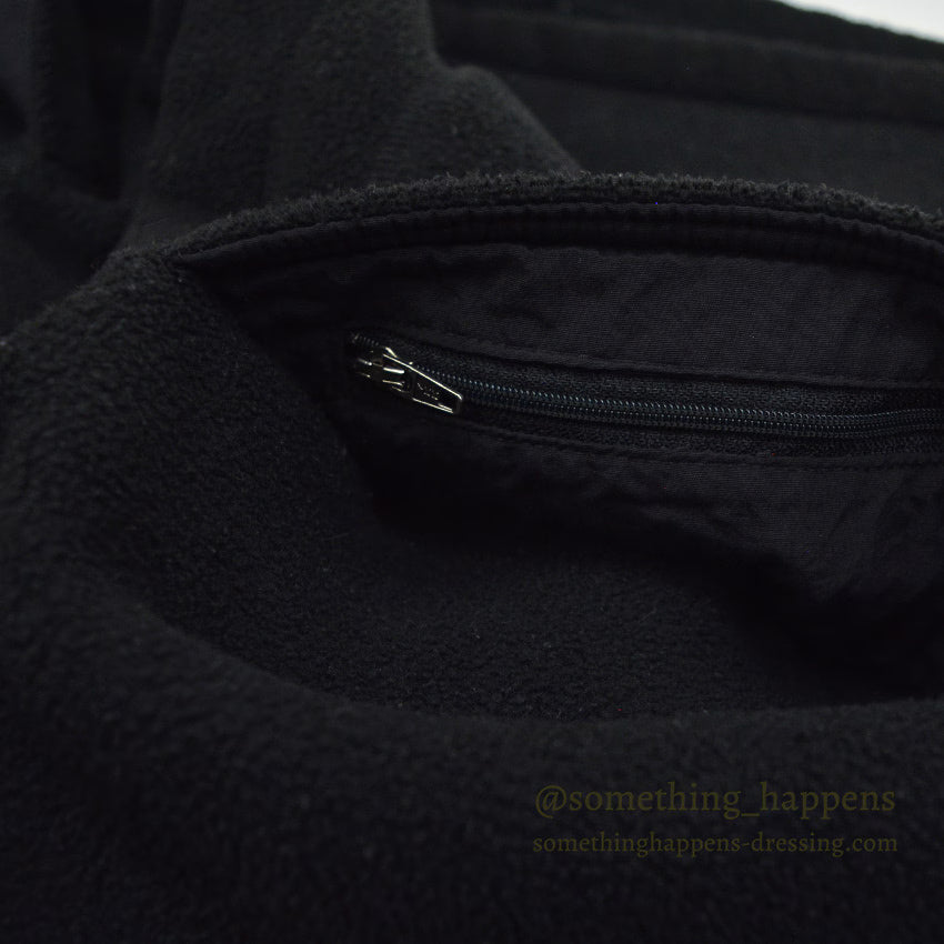 1990's PATAGONIA SYNCHILLA SHEARLING COAT BLACK ... L