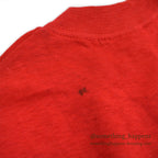 1960's DEADSTOCK HEALTHKNIT RED POCKET-TEE ... L