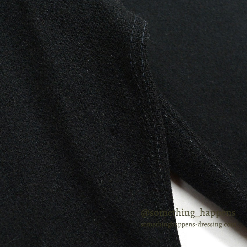 1940's WILSON BLACK WOOL TRAINING PANTS ... Fits like M