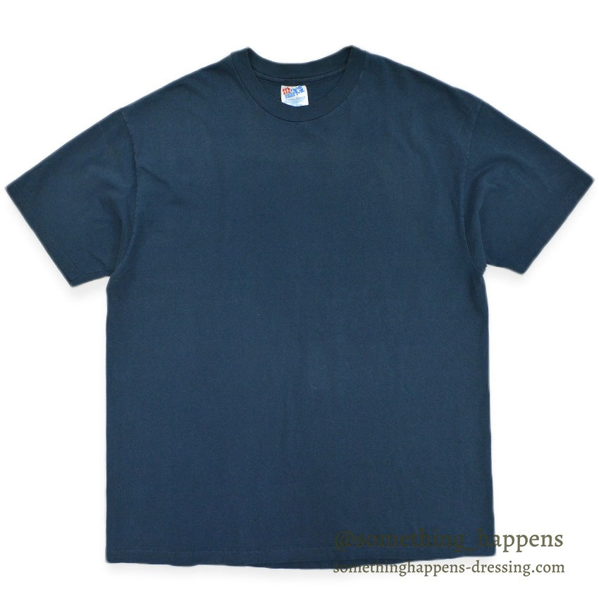 1990's HANES BEEFY-T PLAIN T-SHIRT FADED ... XL