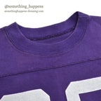 1960's CHAMPION FOOTBALL T-SHIRT PURPLE ... L