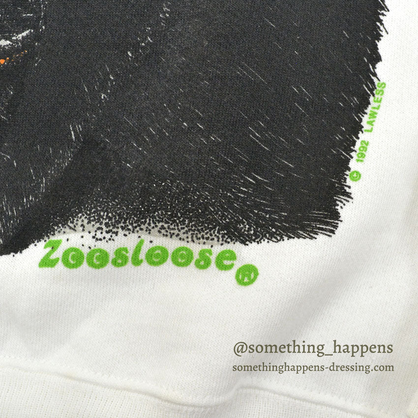 1990's DEADSTOCK HANES ZOOSLOOSE ゴリラ SWEAT SHIRT ... LARGE