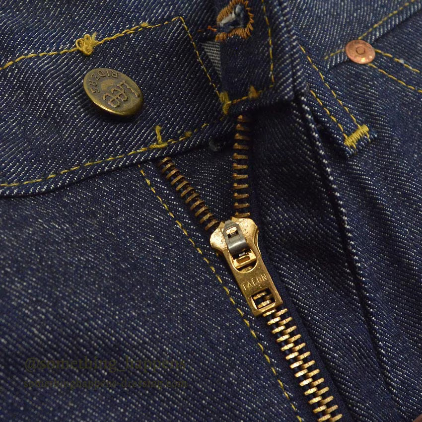 1960's DEADSTOCK Lee 101Z DENIM PANTS SELVEDGE... W36/L34