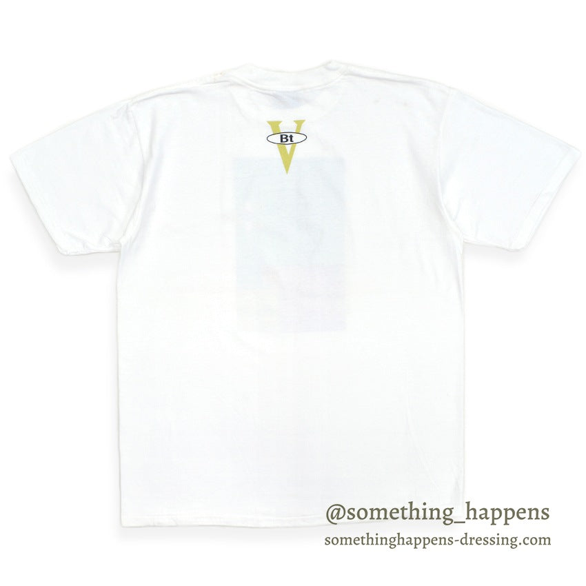 1990's ONEITA BROOKTREE MEDIA STREAM CHIP GRAPHIC T-SHIRT ... L