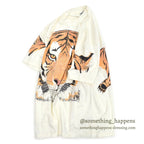 1980's DEADSTOCK ONEITA ZOOSLOOSE タイガー T-SHIRT ... XL
