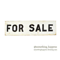 FOR SALE OLD METAL SIGN...