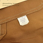 1970's Deadstock CARHARTT BROWN DUCK DOUBLE KNEE OVERALL...W36 L28